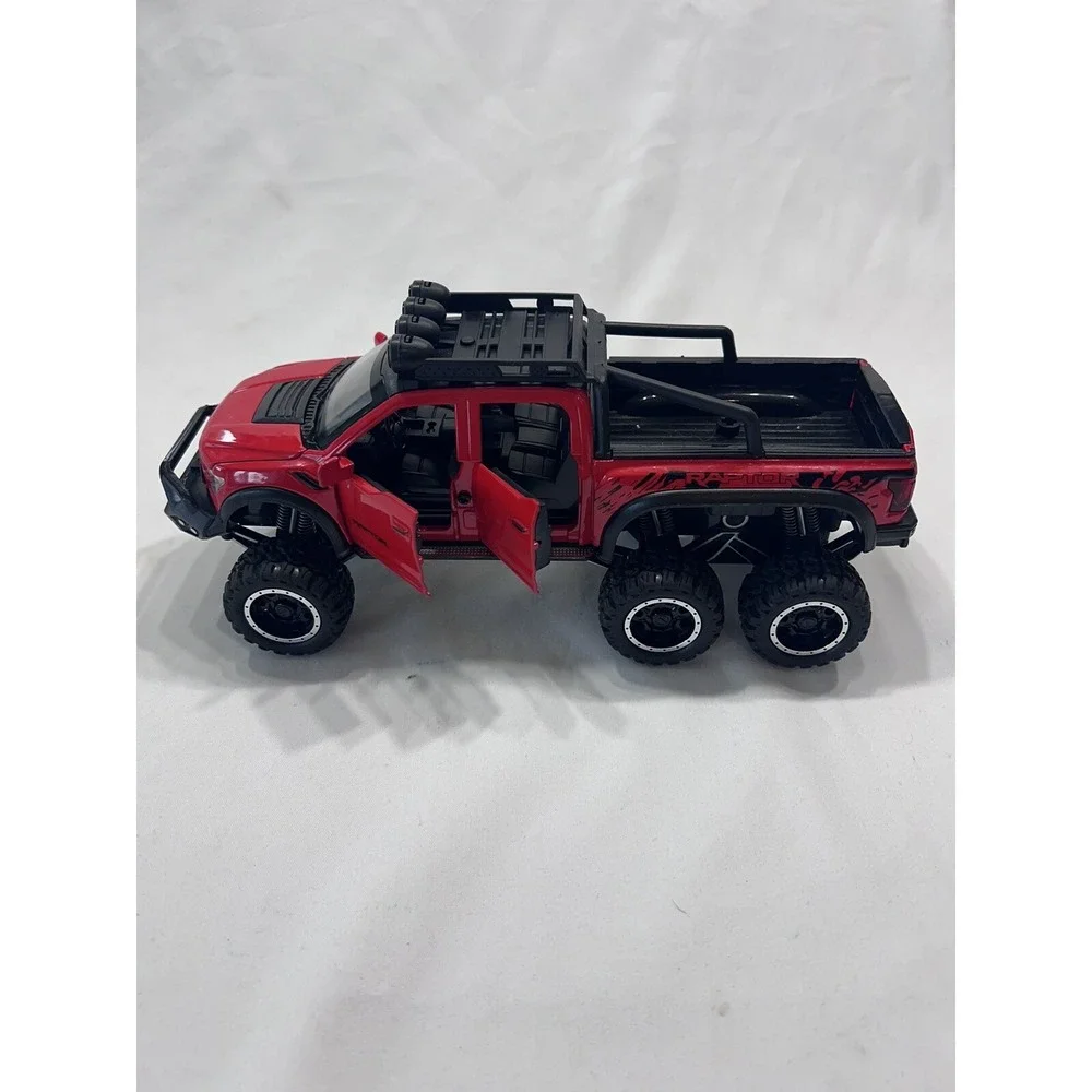 Durable Ford BEAST Raptor F-150  Off Road Pullback 1:24 Die LIGHTS+SOUNDS pickup